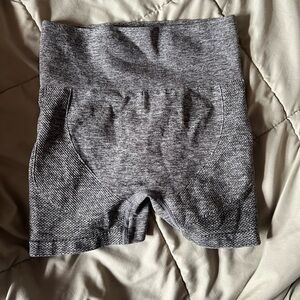 Grey biker shorts